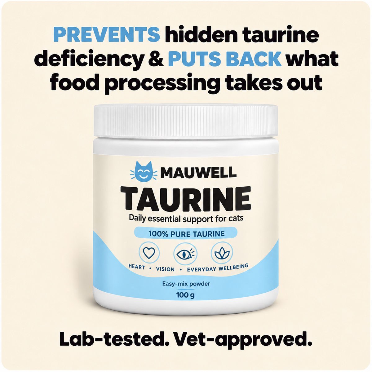 Mauwell™ Taurine Supplement